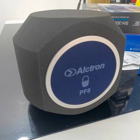 Alctron PF8 Studio Microphone Foam Shield acoustic isolation foam with built-in pop filter for condenser 